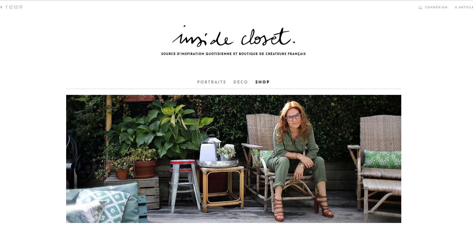 Revue de presse- Inside closet