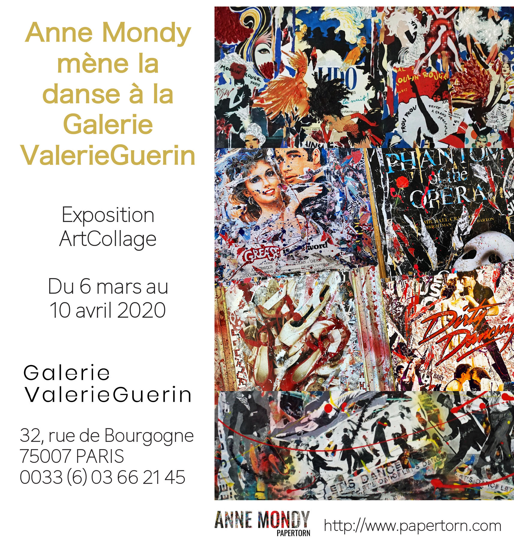 Exposion à la Galerie ValerieGuerin. Paris